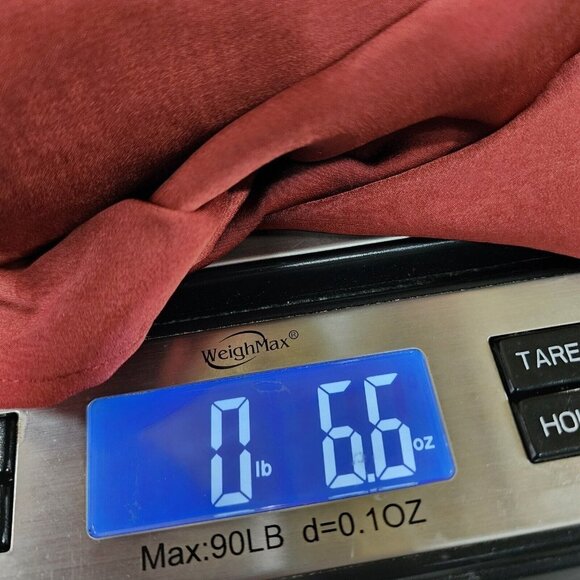 NEW EXPRESS Maxi Slip Dress Large Sliy Rust Ruffle Straps NWT‎ $98 - Picture 14 of 14